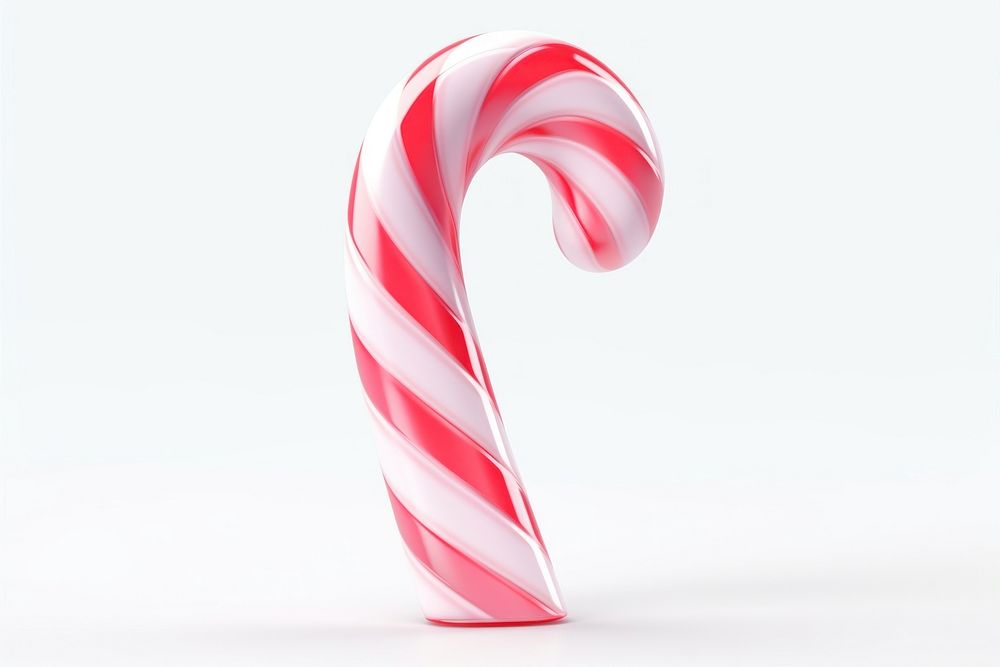 Pastel candy cane confectionery shape food.