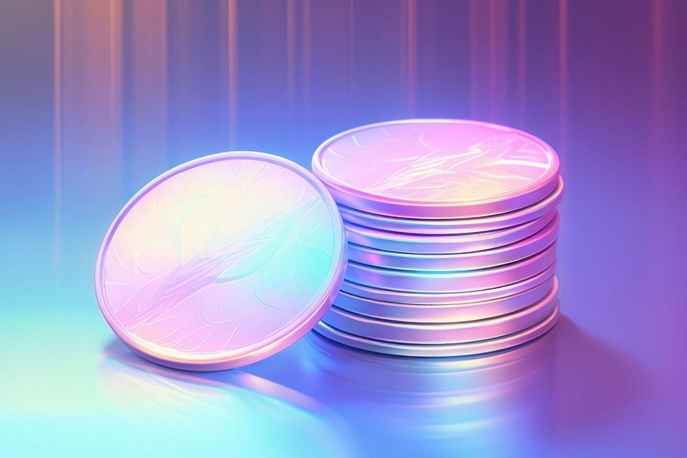 Coin money biotechnology illuminated.
