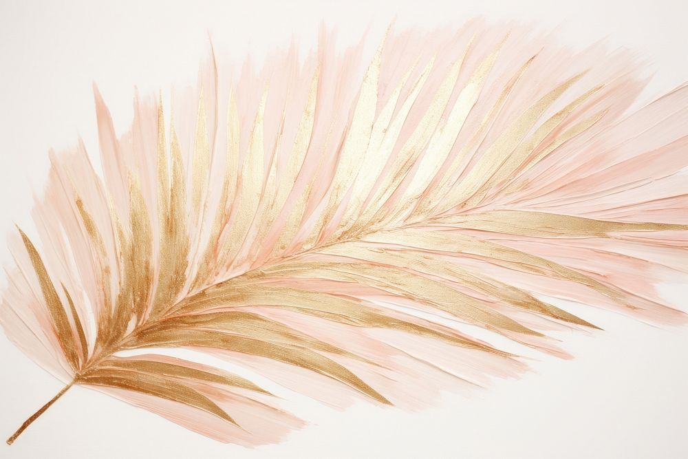 Palm abstract cute shape plant illustrated softness.