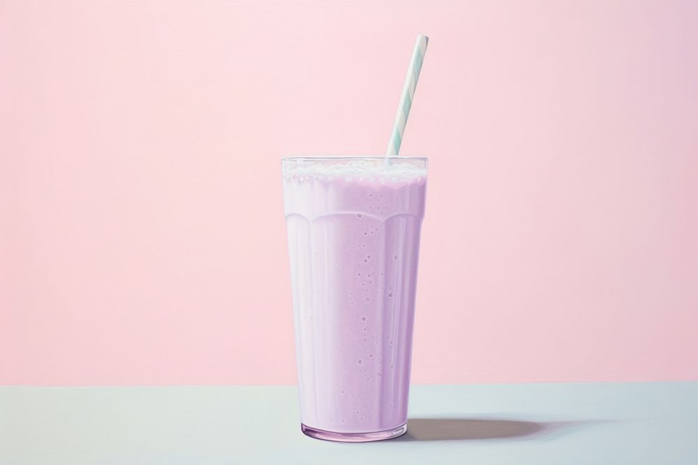  Smoothie drink milkshake juice refreshment. AI generated Image by rawpixel.