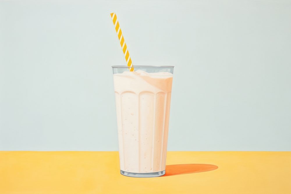  Smoothie drink milkshake refreshment disposable. AI generated Image by rawpixel.