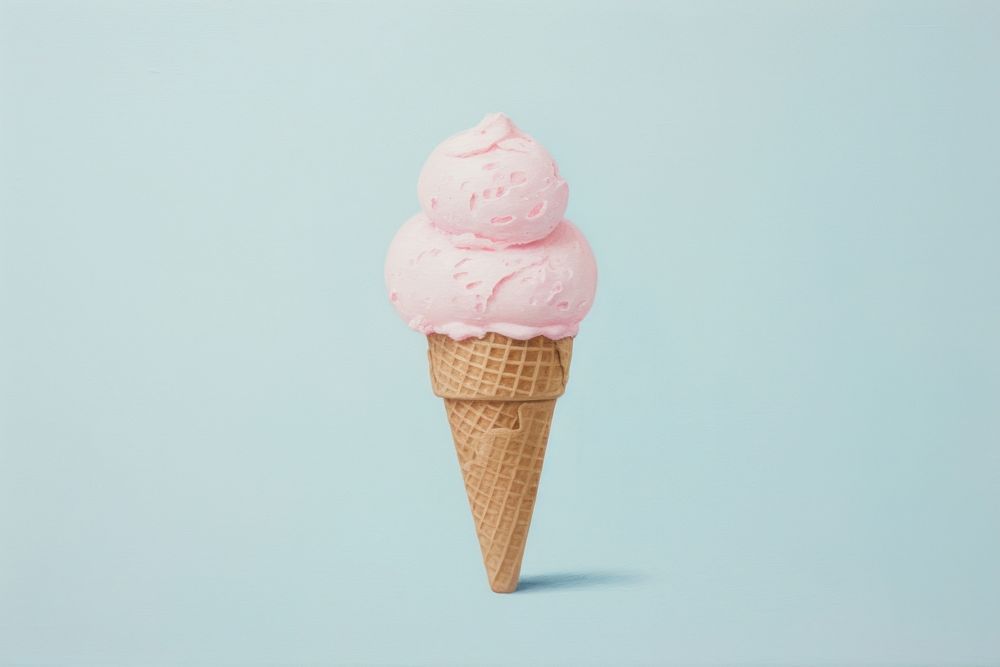  Ice cream dessert food freshness. AI generated Image by rawpixel.