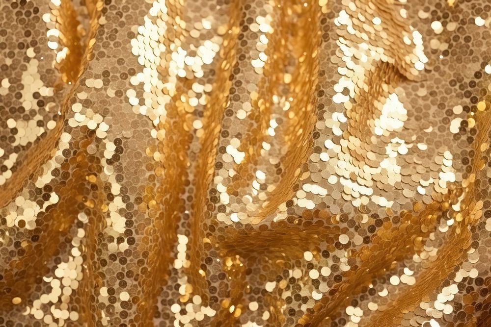 Gold sparkle sequin backgrounds glitter chandelier.