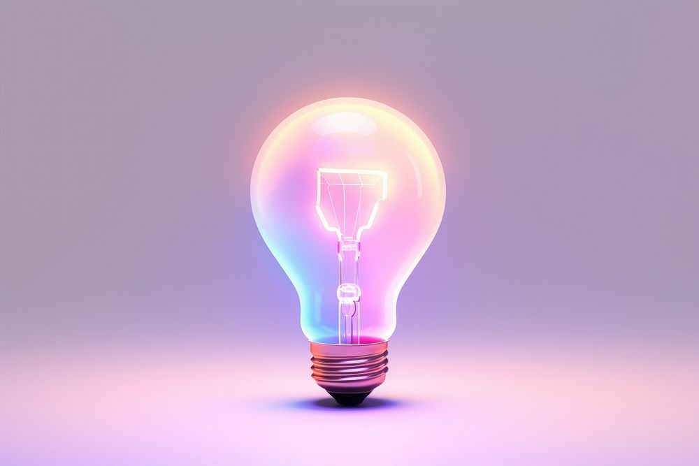 Light bulb lightbulb illuminated electricity.
