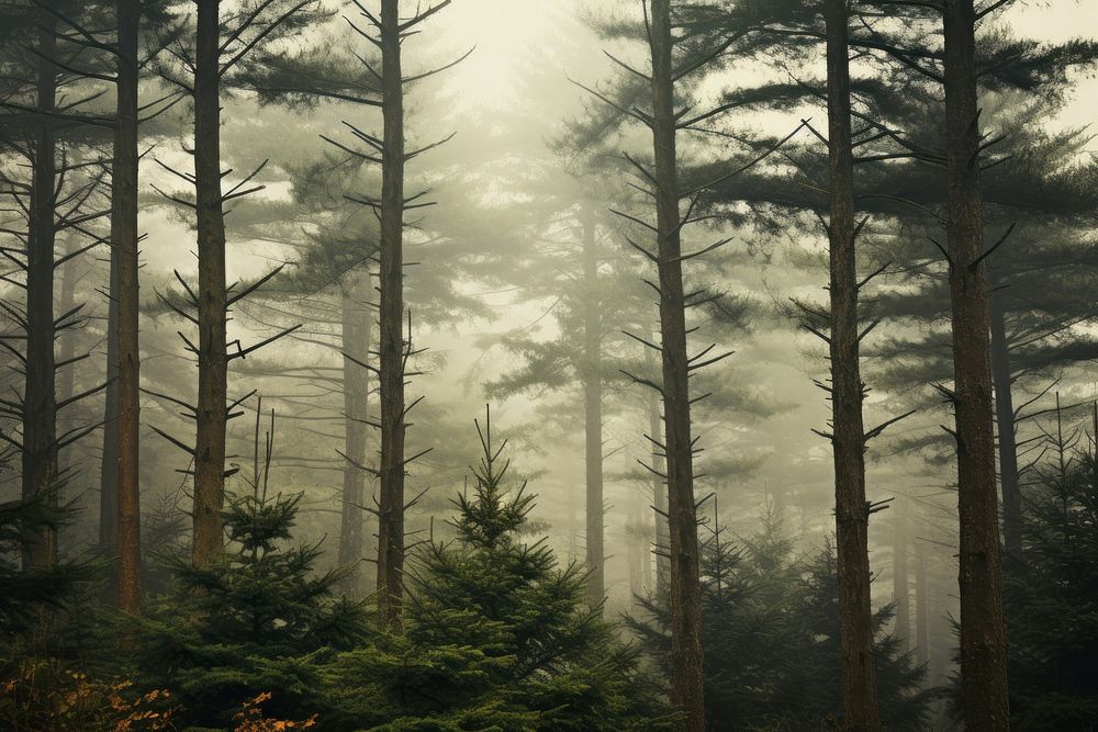  Cedar forrest outdoors woodland nature. AI generated Image by rawpixel.
