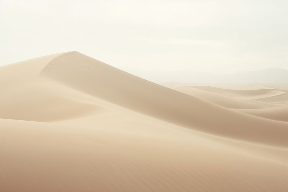 Snad dune outdoors nature desert. AI generated Image by rawpixel.
