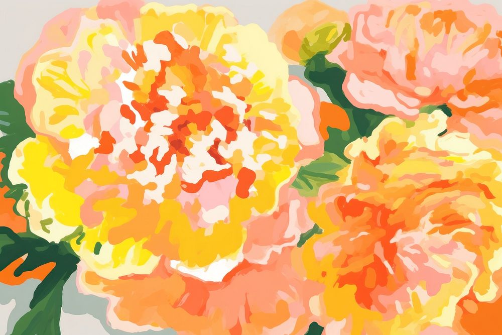  Marigold art backgrounds abstract. AI generated Image by rawpixel.
