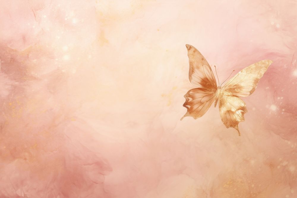 Brown watercolor background backgrounds butterfly insect.