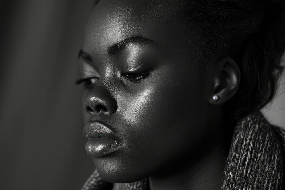 Black woman photography portrait adult.