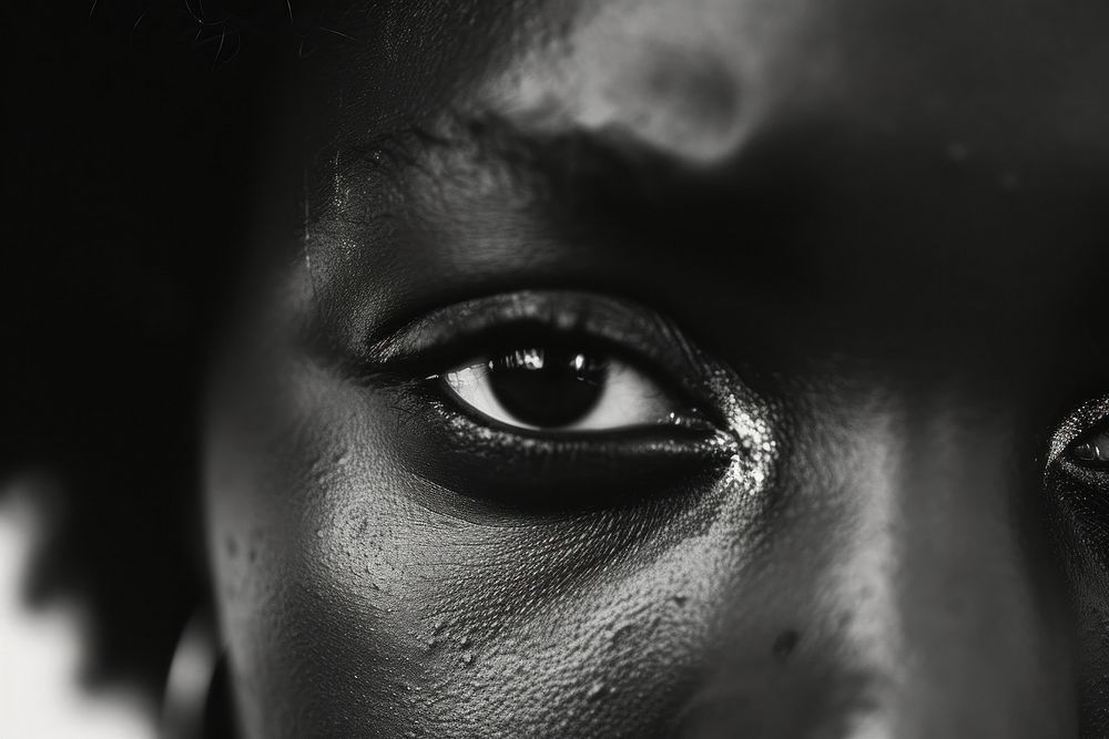 Black woman eyes adult skin | Premium Photo - rawpixel