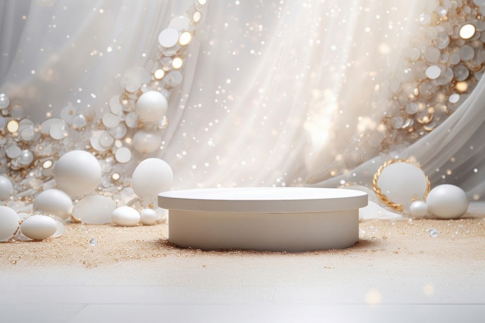 Glitter background bathtub light white.