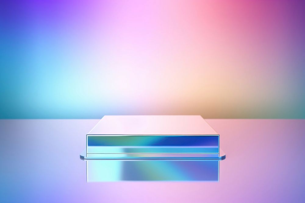 Holographic background light technology furniture.