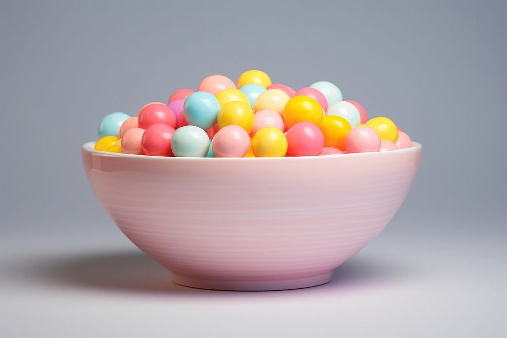 Candy bowl food confectionery.