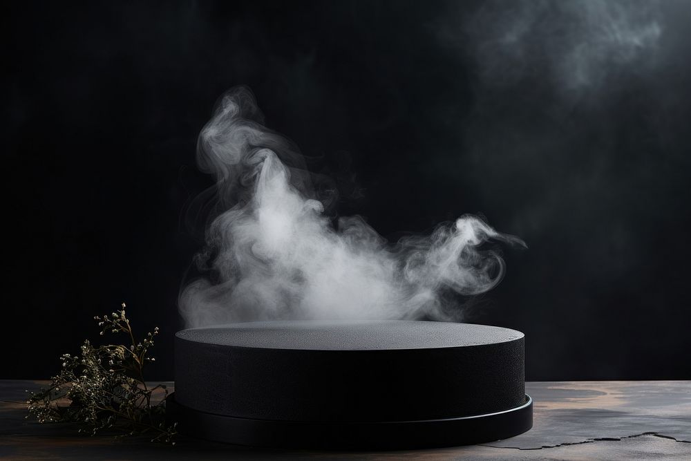 Smoke background blackboard darkness incense.