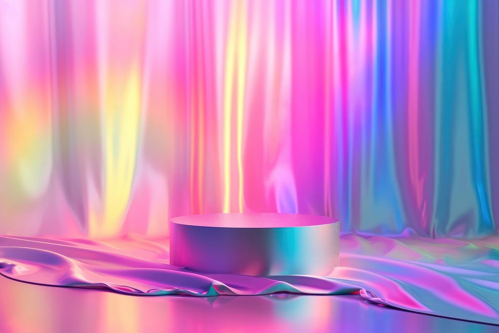 Rainbow holographic background backgrounds lighting purple.