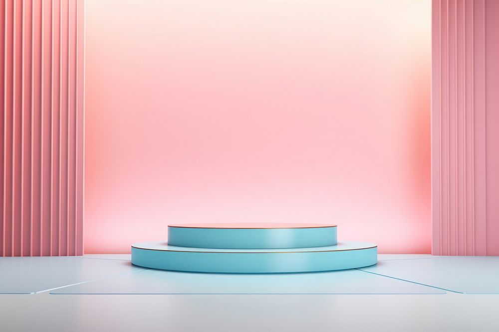  Pastel tone architecture lighting furniture. AI generated Image by rawpixel.
