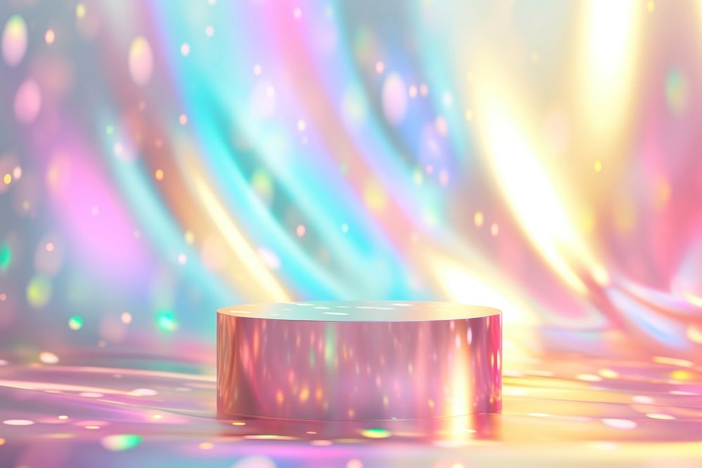 Rainbow holographic background backgrounds lighting graphics.