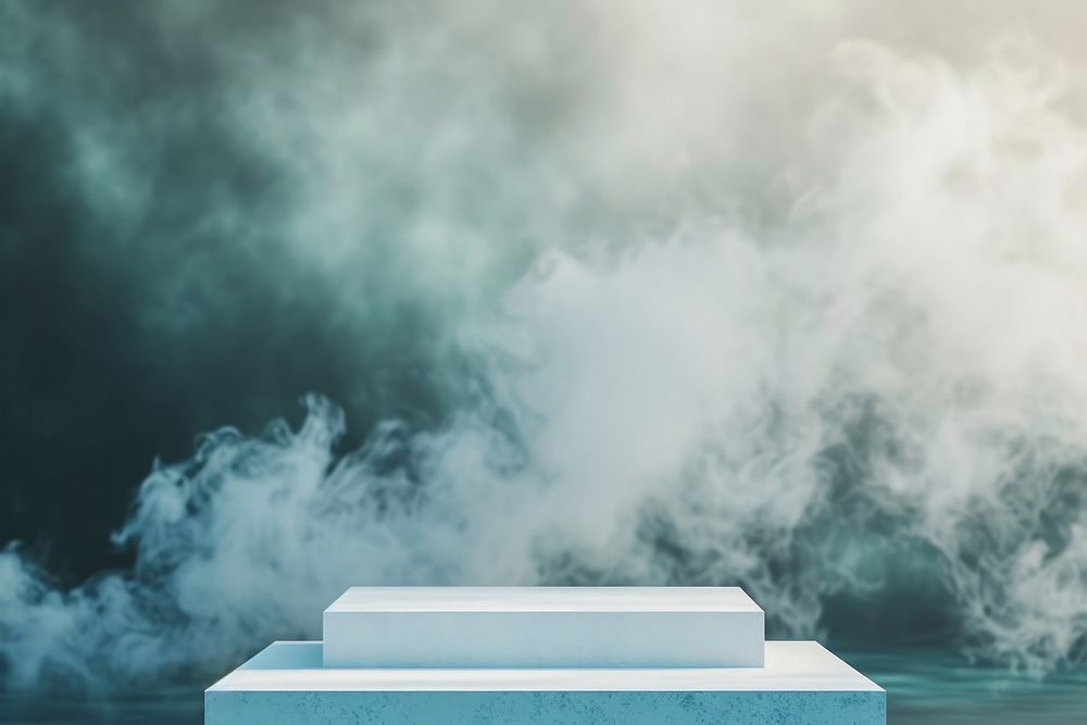 Aesthetic smoke background architecture zen-like outdoors.