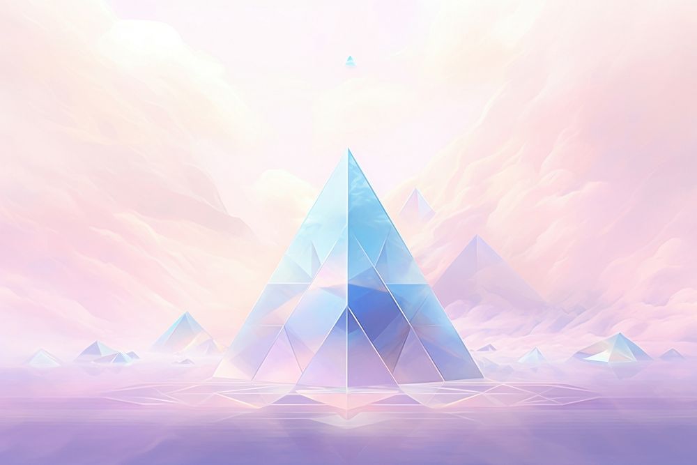 Pyramid nature backgrounds abstract.