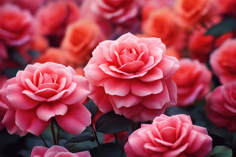  Plant background flower rose backgrounds. AI generated Image by rawpixel.