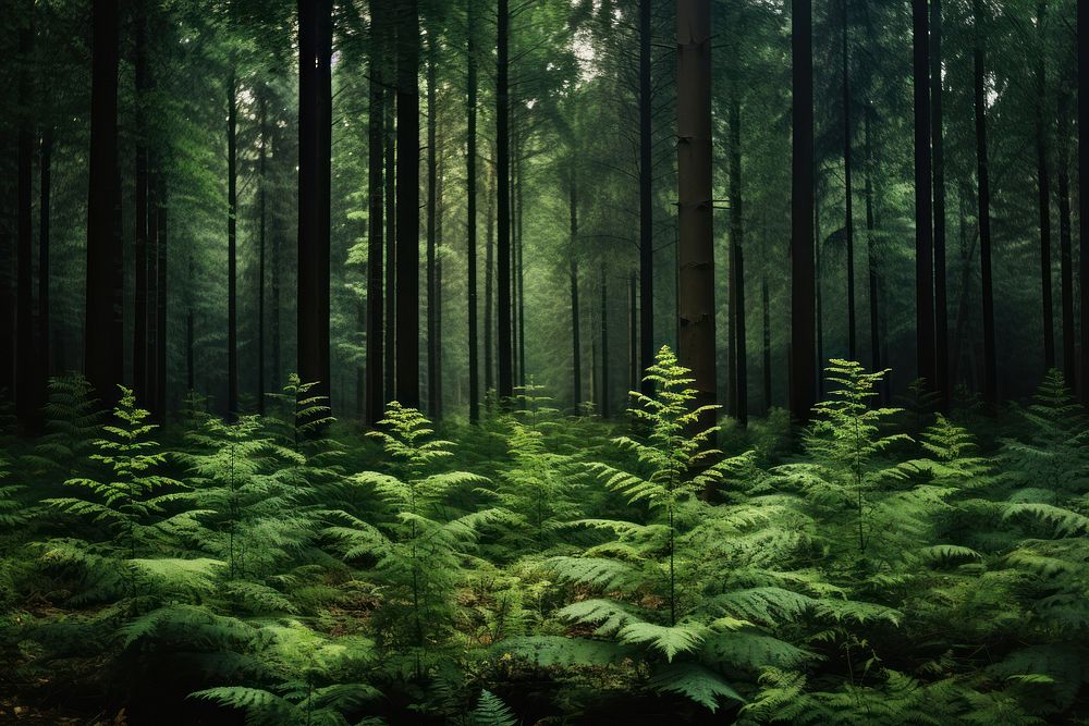 Plant background backgrounds vegetation woodland. AI generated Image by rawpixel.
