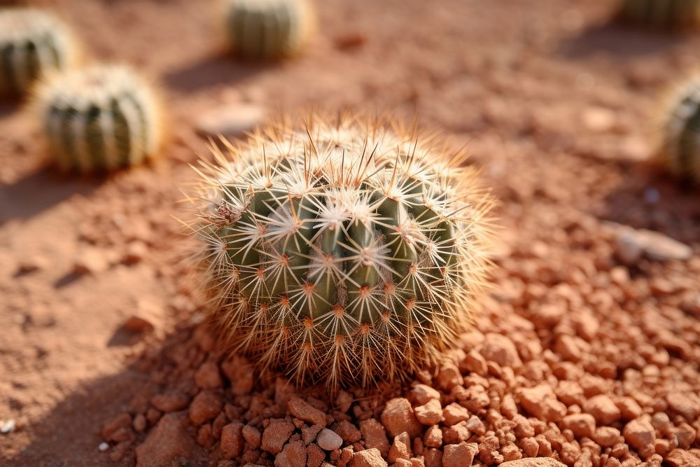 Plant background cactus desert soil. AI generated Image by rawpixel.