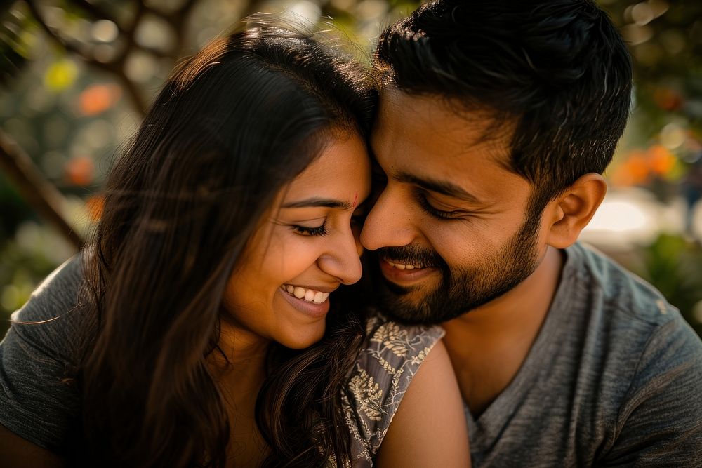 Indian couple laughing portrait person. | Free Photo - rawpixel