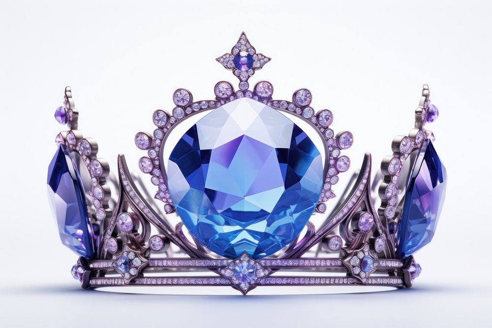Crown gemstone jewelry crystal.