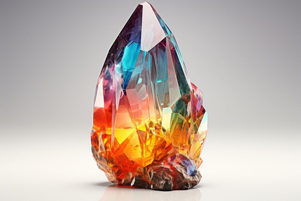 Finance gemstone crystal jewelry.