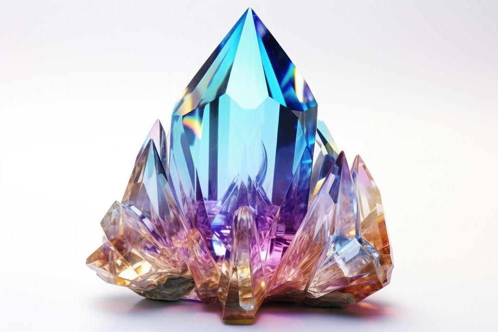 Religious gemstone crystal amethyst.