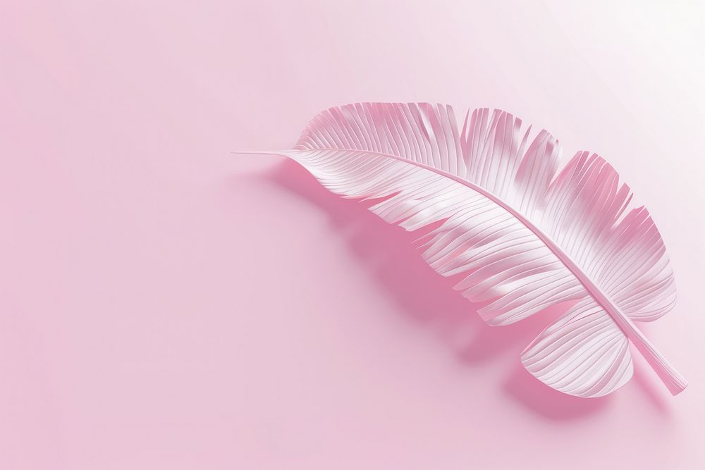 3d render icon of coconut leaf petal lightweight toothbrush.