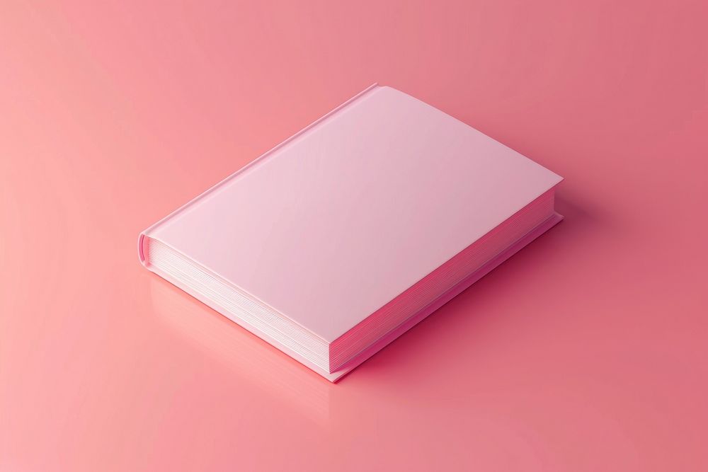 3d render icon of book publication simplicity education.