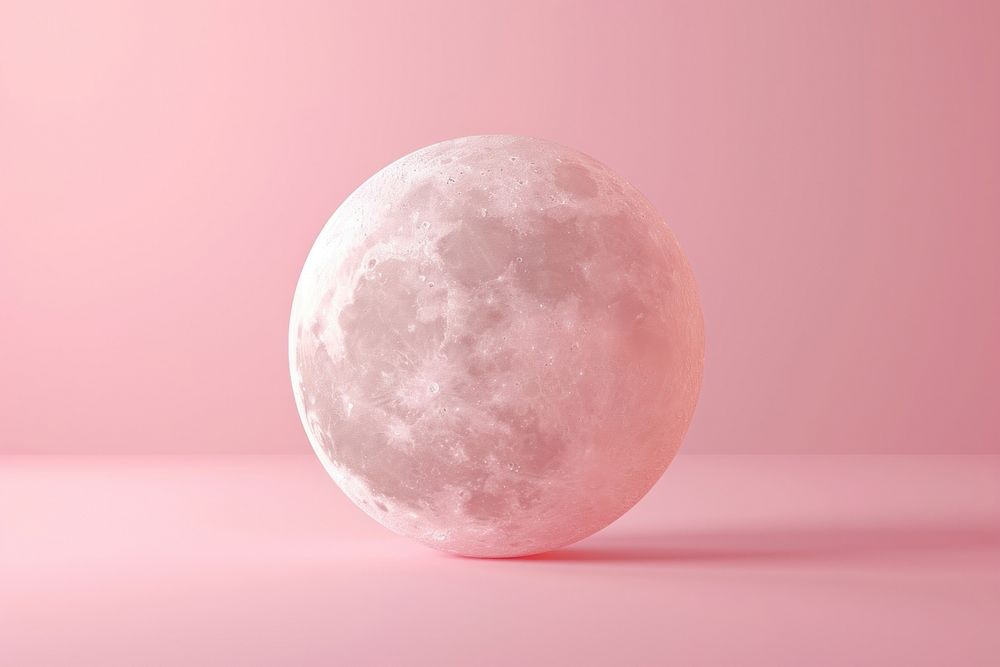 3d render icon of moon astronomy nature night.
