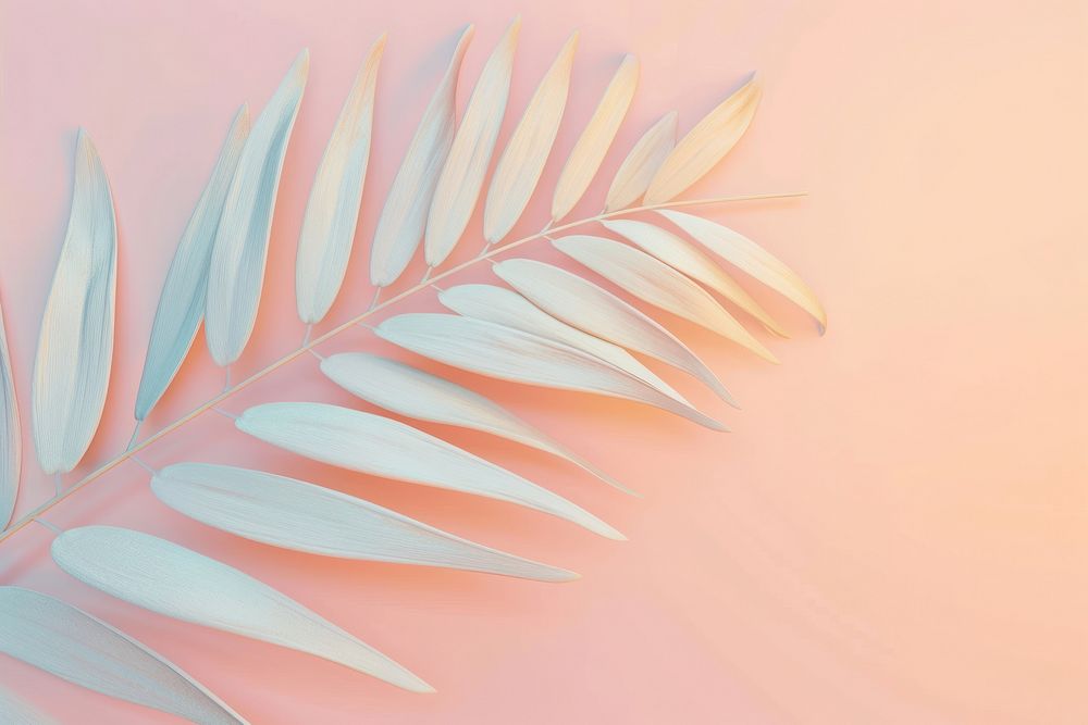 3d render icon of minimal cute tropical leaf backgrounds pattern plant.