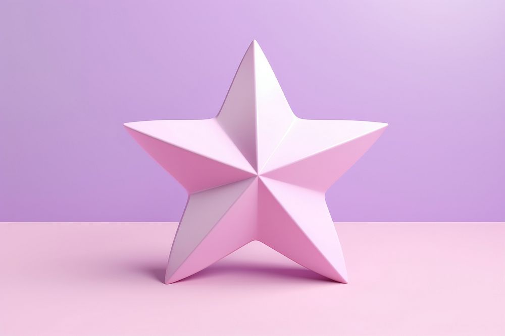 3d render icon of star transportation celebration simplicity.
