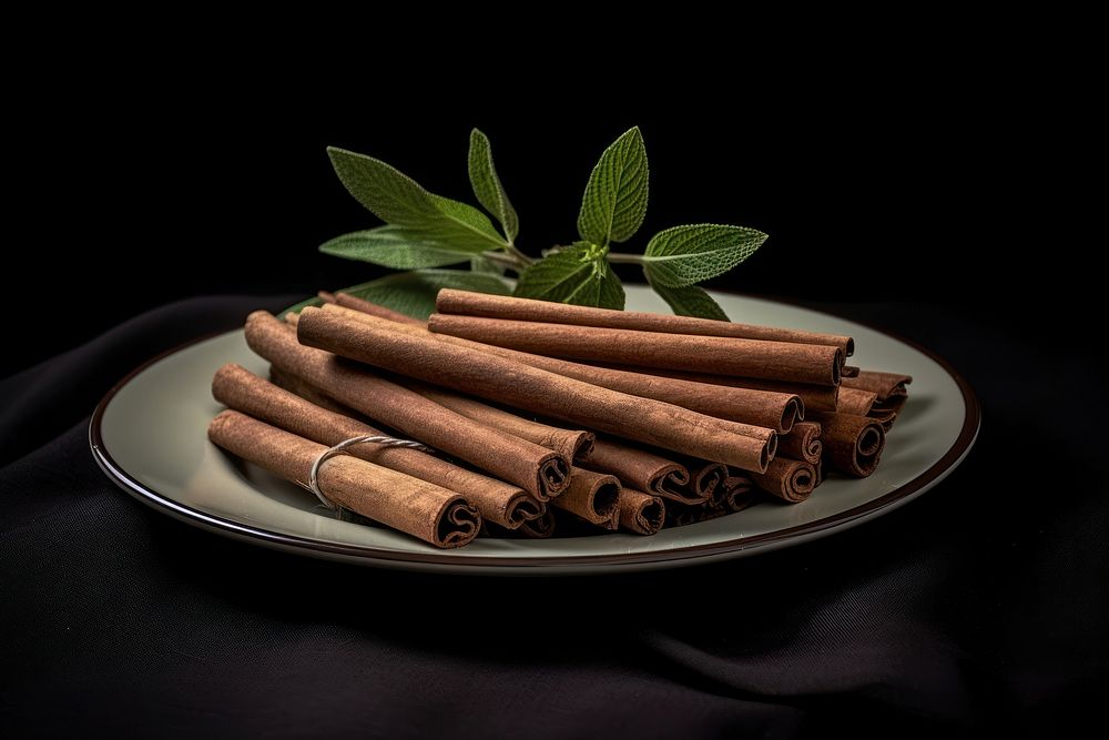 Cinnamon herbs food ingredient freshness.