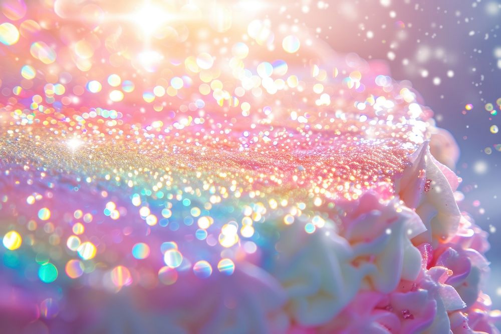 Cake texture glitter backgrounds rainbow.