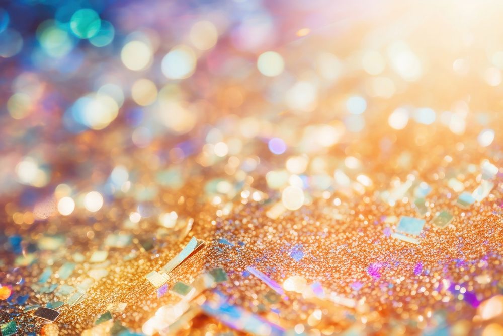 Gold texture glitter backgrounds illuminated.