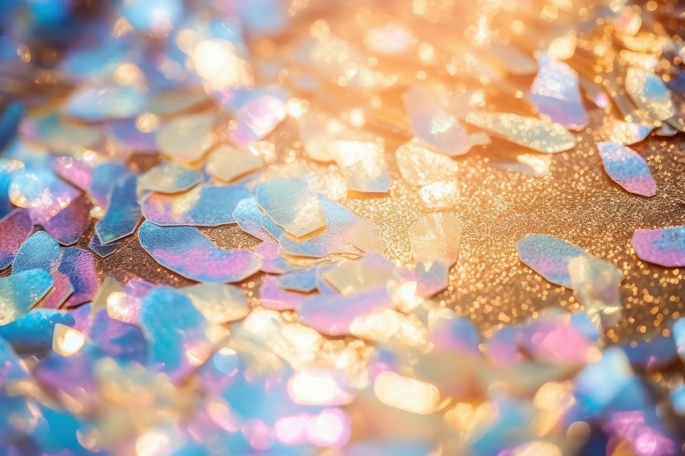 Gold texture glitter backgrounds petal.