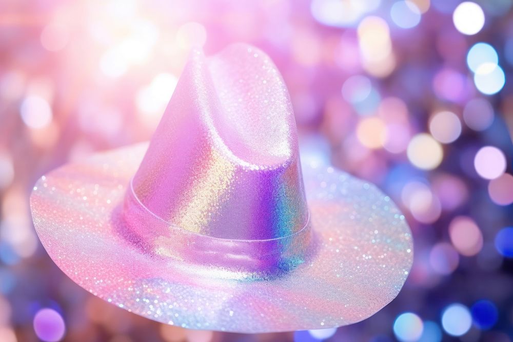 Hat brithday texture glitter illuminated celebration.