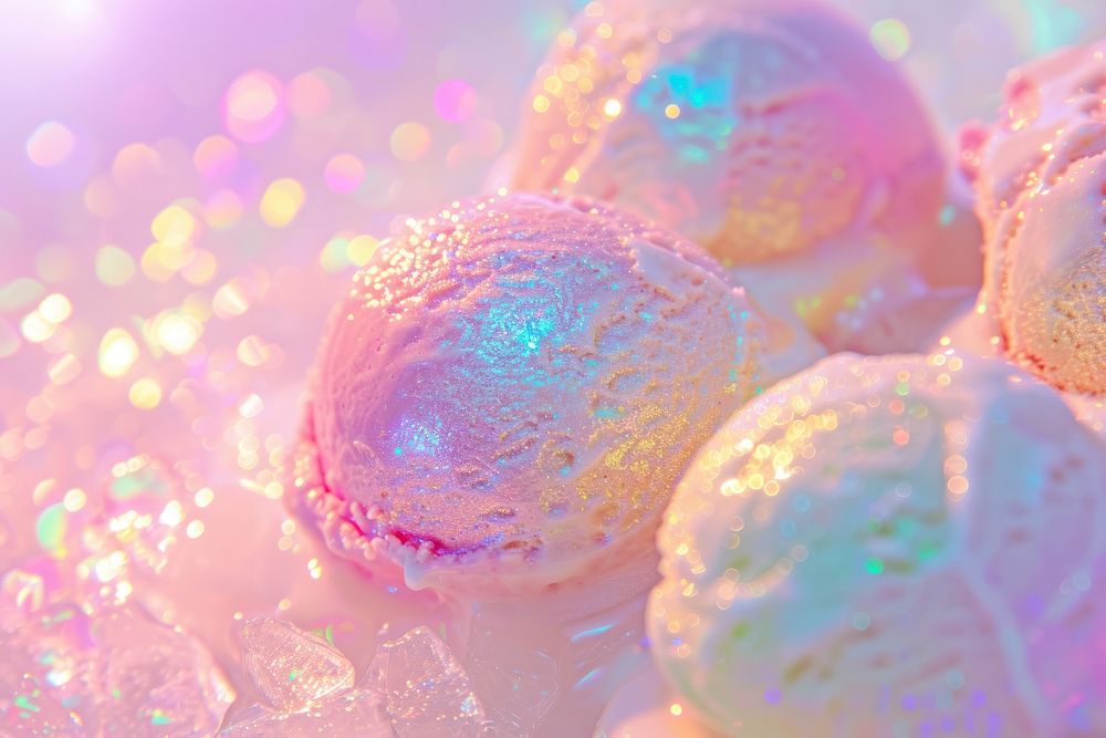 Icecream scoops texture backgrounds dessert confectionery.