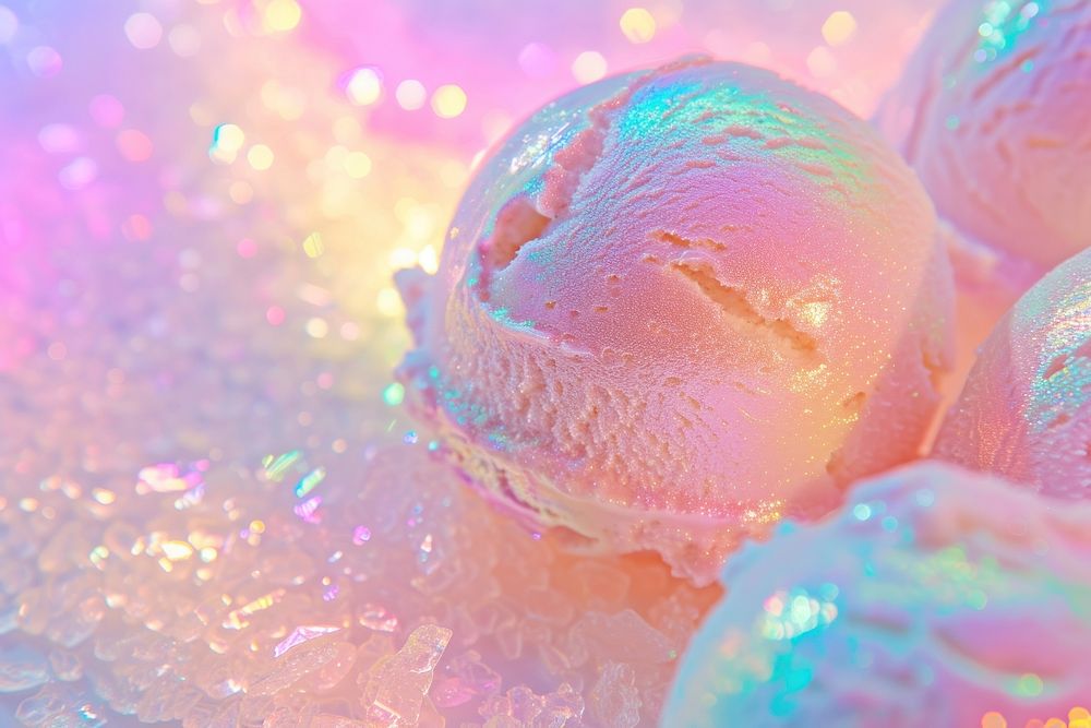 Icecream scoops texture backgrounds dessert abstract.