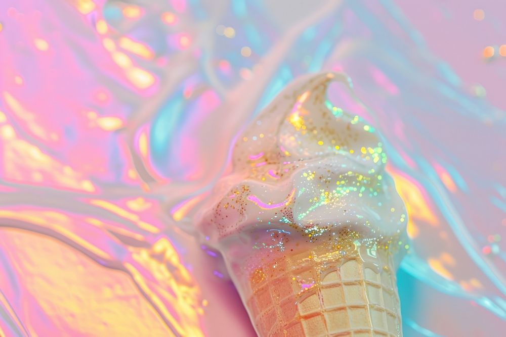 Icecream texture backgrounds dessert rainbow.