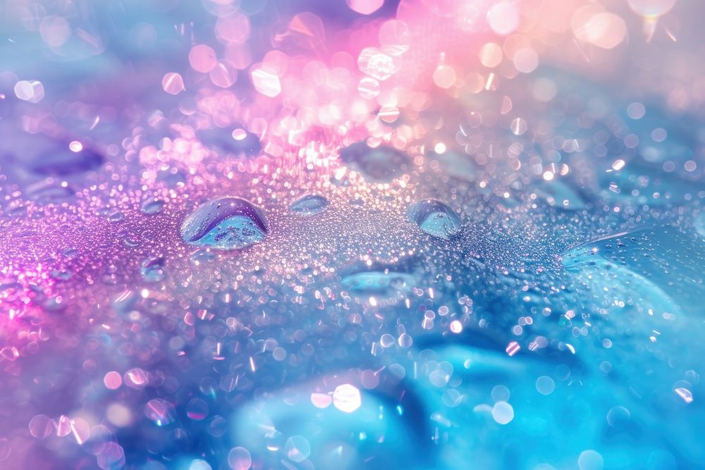 Water texture backgrounds glitter petal.