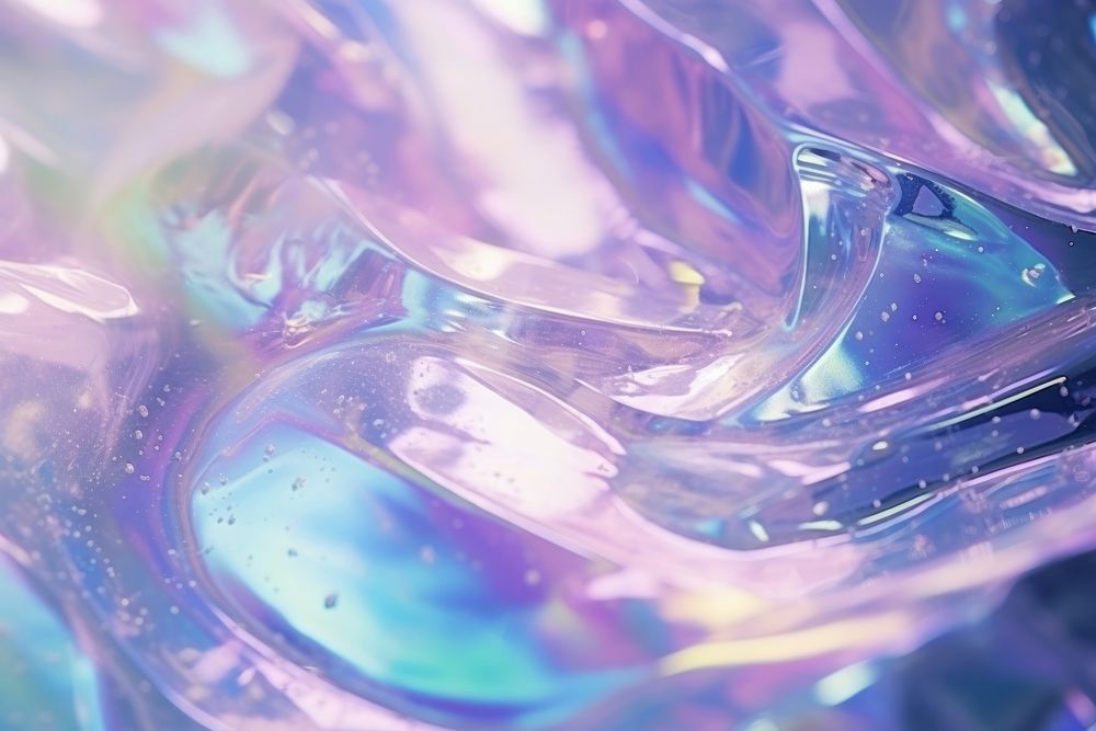 Transparent fluid falling texture backgrounds purple ice.