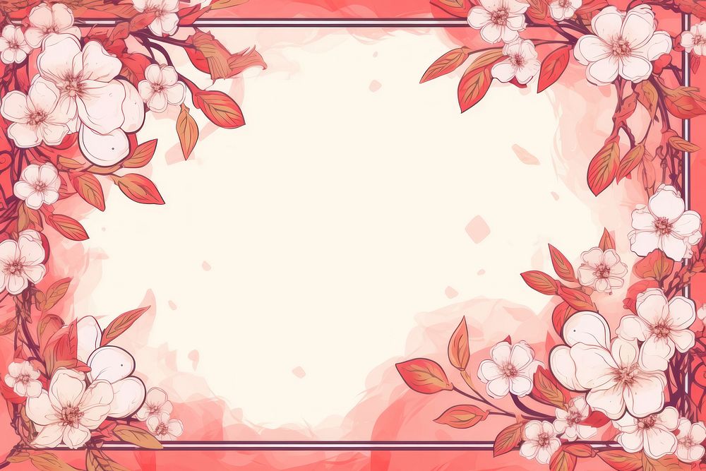 Backgrounds pattern flower plant. AI generated Image by rawpixel.