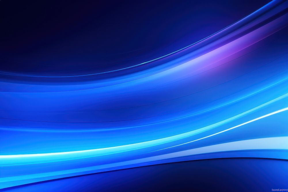 Deepblue futuristic neon light backgrounds abstract. AI generated Image by rawpixel.