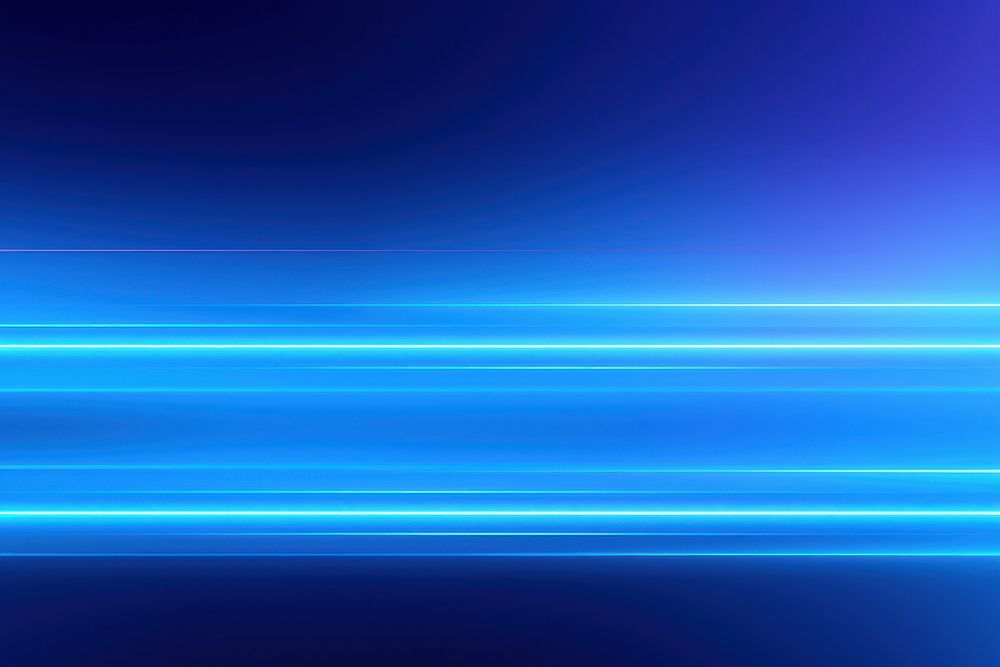 Deepblue fluorescent lights glow neon backgrounds abstract illuminated. AI generated Image by rawpixel.