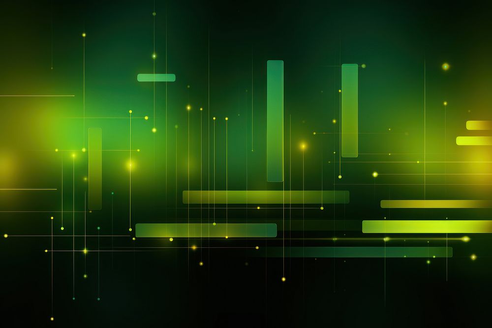 Green mix yellow futuristic neon light backgrounds abstract. AI generated Image by rawpixel.