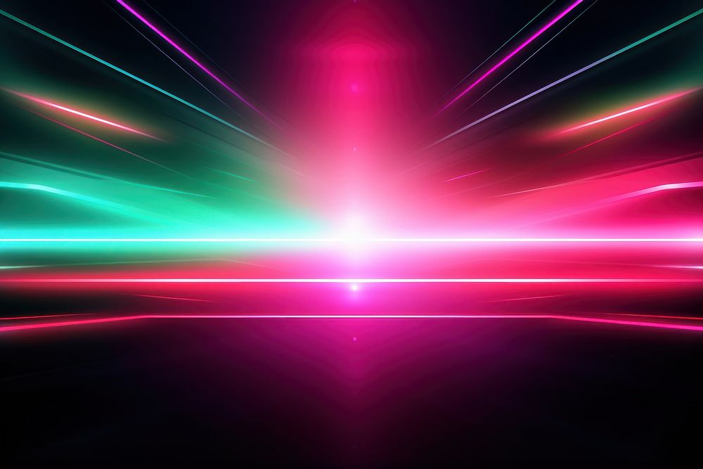 Green and pink futuristic neon light backgrounds abstract. AI generated Image by rawpixel.